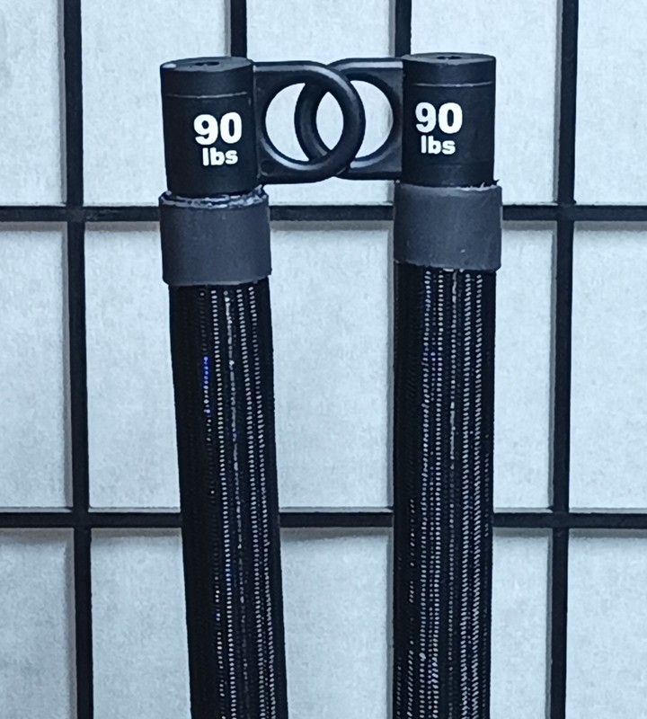 2X90LB(180 real lbs) POWER RODS for BOWFLEX ULTIMATE 1&2 FIT IN THE 50LB HOLES