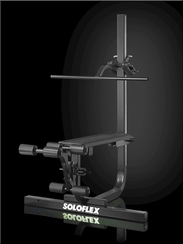 Complete Soloflex Machine System With All Attachments & 410 lb. Band Set