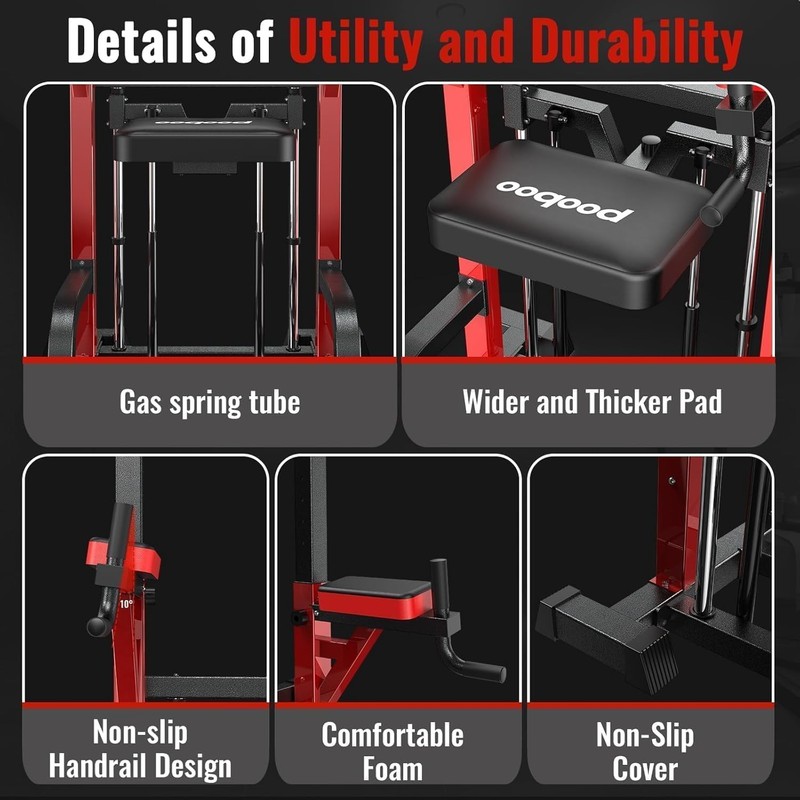 Multi-Function Power Tower Dip Station Pull Up Bar for Fitness Home Gym Workout gallery