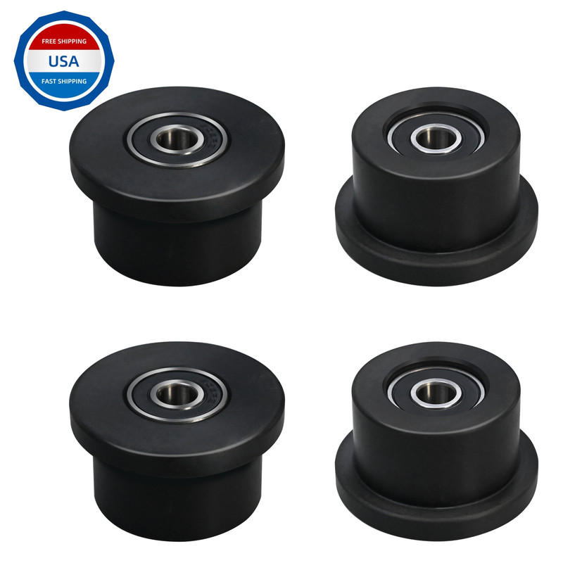 Fits Total Gym Set of 4 Wheels/Rollers for Models 1000, 1100, 1400, 1500,