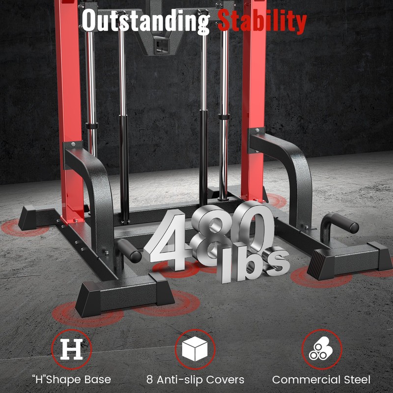 Multi-Function Power Tower Dip Station Pull Up Bar for Fitness Home Gym Workout gallery