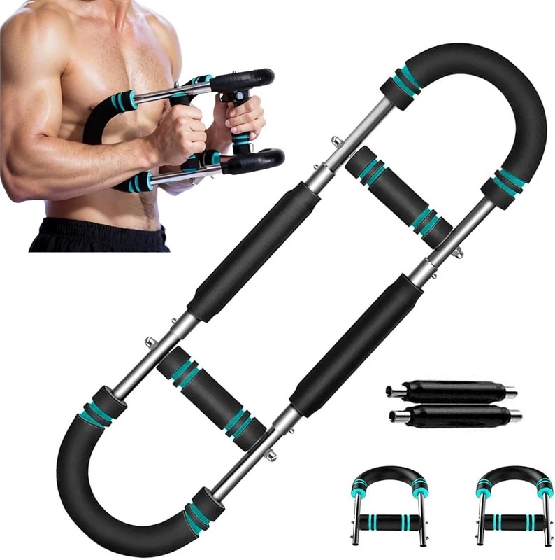 Adjustable Arm Chest Trainer for Men 60-110lb Home Strength Training Equipment